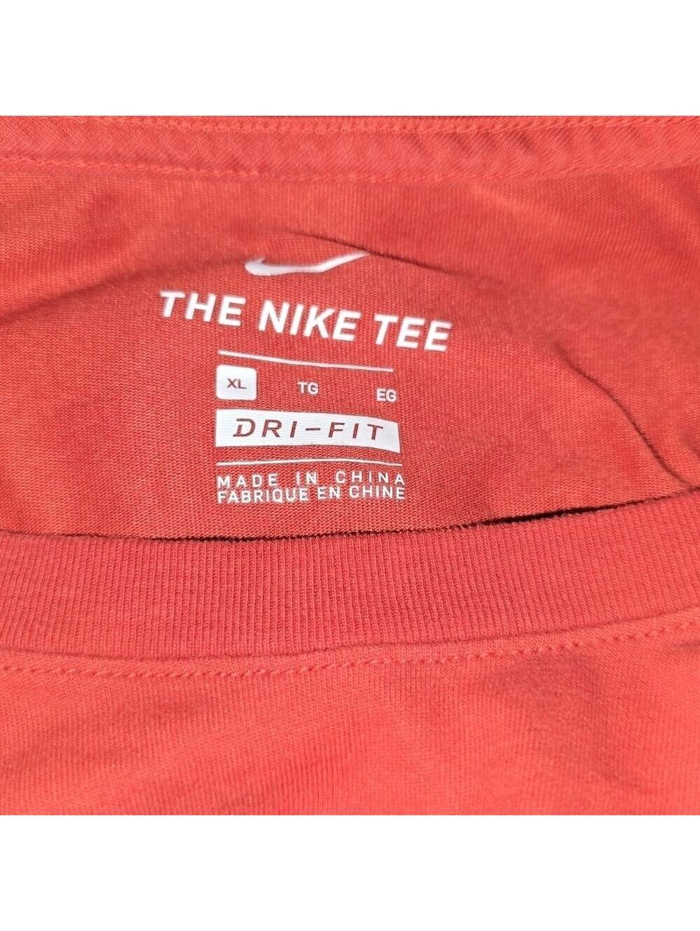 Nike Dri-FIT Red Graphic Tee Shirt | XL - Picture 3 of 3